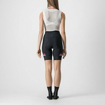 Fietsbroeken en -shorts Castelli Prima W Short Black/Hibiscus XS Fietsbroeken en -shorts - 2