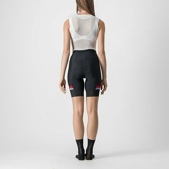 Fietsbroeken en -shorts Castelli Prima W Short Black/Hibiscus L Fietsbroeken en -shorts - 2