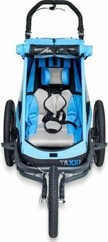 Dziecięce siodełko / wózek taXXi Kids Elite One Cyan Blue Dziecięce siodełko / wózek - 4