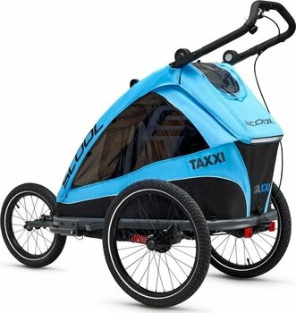 Παιδικά Καθίσματα Ποδηλάτου / Τρέιλερ Ποδηλάτου taXXi Kids Elite Two Cyan Blue Παιδικά Καθίσματα Ποδηλάτου / Τρέιλερ Ποδηλάτου - 3