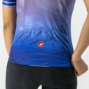 Maillot de cyclisme Castelli Marmo Jersey Maillot Amethyst M - 4