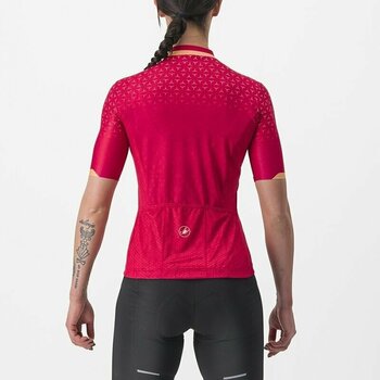 Cyklo-Dres Castelli Pezzi Jersey Dres Persian Red S - 2
