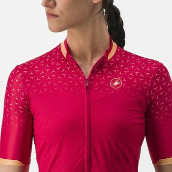 Maillot de ciclismo Castelli Pezzi Jersey Jersey Persian Red S - 3