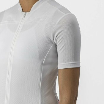 Odzież kolarska / koszulka Castelli Anima 4 Jersey Ivory XS - 3