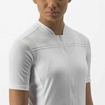 Odzież kolarska / koszulka Castelli Anima 4 Jersey Ivory XS - 4