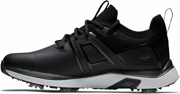 Calçado de golfe para homem Footjoy Hyperflex Carbon Mens Golf Shoes Black/White/Grey 42,5 - 2