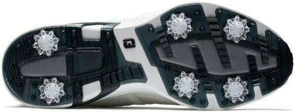 Pantofi de golf pentru bărbați Footjoy Hyperflex BOA Mens Golf Shoes White/White/Black 44 - 3