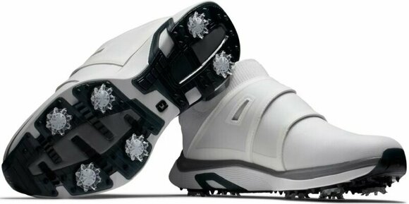 Męskie buty golfowe Footjoy Hyperflex BOA White/White/Black 47 Męskie buty golfowe - 5