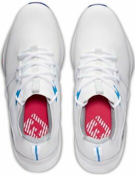 Pantofi de golf pentru bărbați Footjoy Hyperflex Mens Golf Shoes White/White/Grey 43 - 6