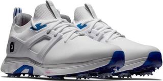 Men's golf shoes Footjoy Hyperflex White/White/Grey - 3