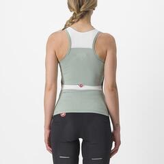 Cykeltröja Castelli Solaris W Top Defender Green/Ivory - 1