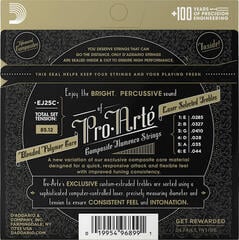 Nylon Konzertgitarren Saiten D'Addario EJ25C Nylon Konzertgitarren Saiten - 1