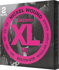 Χορδές για 5χορδη Μπάσο Κιθάρα D'Addario EXL170-5TP Χορδές για 5χορδη Μπάσο Κιθάρα - 2