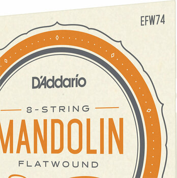 Mandoline Saiten D'Addario EFW74 - 3