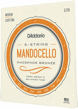 Mandoline Strings D'Addario EJ78 - 4