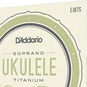 Strings for soprano ukulele D'Addario EJ87S - 3