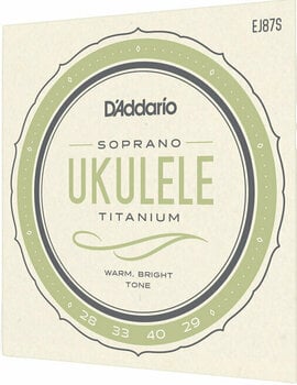 Strings for soprano ukulele D'Addario EJ87S - 4