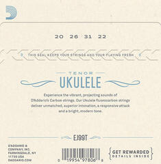 Snaren voor tenor ukelele D'Addario EJ99T Snaren voor tenor ukelele - 1