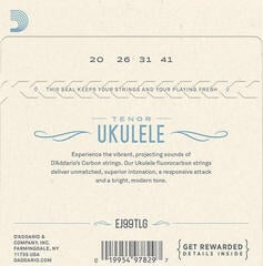 Cuerdas para ukelele tenor D'Addario EJ99TLG Cuerdas para ukelele tenor - 1