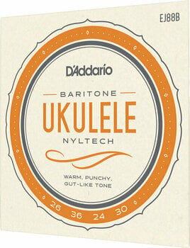 Strängar för baryton ukulele D'Addario EJ88B - 4