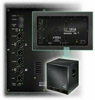 Actieve subwoofer Montarbo BX151A - 3