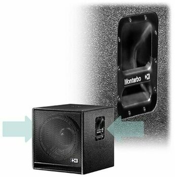 Actieve subwoofer Montarbo BX181A - 2
