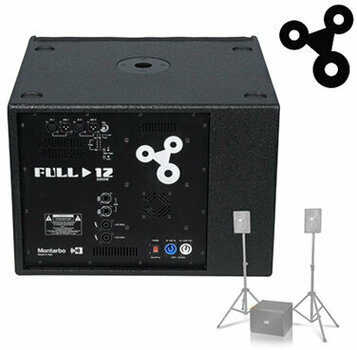 Přenosný ozvučovací PA systém  Montarbo FULL612 - 3