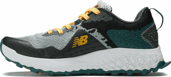 Trail running shoes New Balance Mens Fresh Foam Hierro V7 Grey/Green 44 Trail running shoes - 2