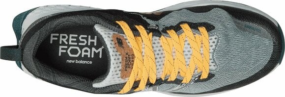 Трейл обувки за бягане New Balance Mens Fresh Foam Hierro V7 Grey/Green 41,5 Трейл обувки за бягане - 3