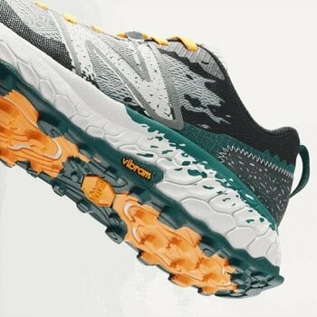 Трейл обувки за бягане New Balance Mens Fresh Foam Hierro V7 Grey/Green 41,5 Трейл обувки за бягане - 8