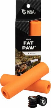 Grips Wolf Tooth Fat Paw Grips Orange 9.5 Grips - 2