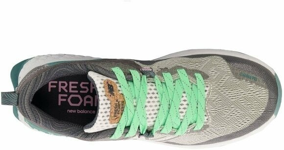 Trailová bežecká obuv
 New Balance Womens Fresh Foam Hierro V7 Grey/Green 37,5 Trailová bežecká obuv - 4