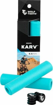 Grips Wolf Tooth Karv Grips Teal 6.5 Grips - 2