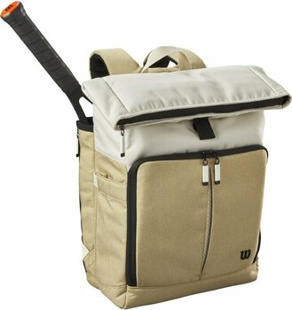 Tennis Bag Wilson Lifestyle Foldover Backpack 2 Khaki Tennis Bag - 2