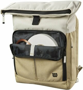 Sac de tennis Wilson Lifestyle Foldover Backpack 2 Khaki Sac de tennis - 3