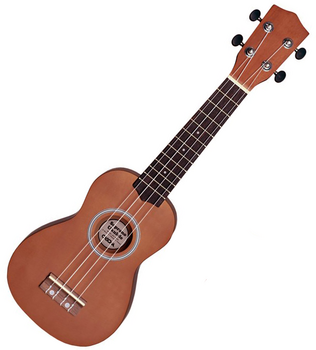 Sopránové ukulele Cascha EH 3953 Sopránové ukulele Hnedá - 4