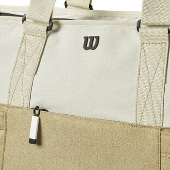Tennis Bag Wilson Womens Tote Khaki/Off White Tennis Bag - 3