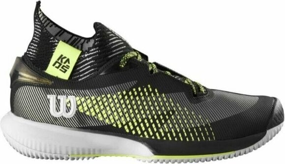 Мъжки обувки за тенис Wilson Kaos Rapide Sft Mens Tennis Shoe White/Black/Safety Yellow 42 2/3 Мъжки обувки за тенис - 2