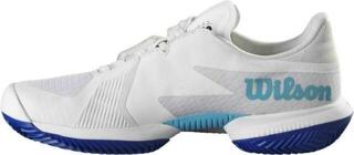 Men´s Tennis Shoes Wilson Kaos Swift 1.5 Clay Mens Tennis Shoe White/Blue Atoll/Lapis Blue - 2