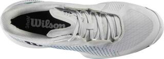 Men´s Tennis Shoes Wilson Kaos Swift 1.5 Clay Mens Tennis Shoe White/Blue Atoll/Lapis Blue - 4
