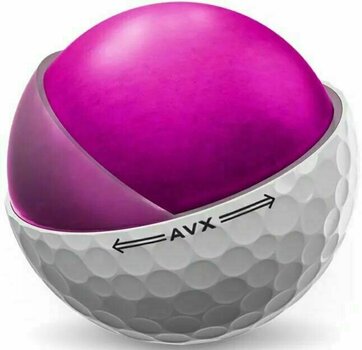Нова топка за голф Titleist AVX 2022 White 3 Pack - 4