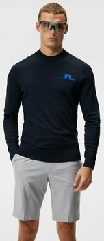 Hættetrøje/Sweater J.Lindeberg Gus Knitted Sweater JL Navy S - 3