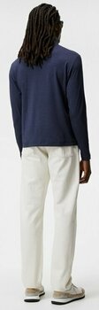 Hoodie/Sweater J.Lindeberg Luke Half Zip Mid Layer Navy Melange S - 5