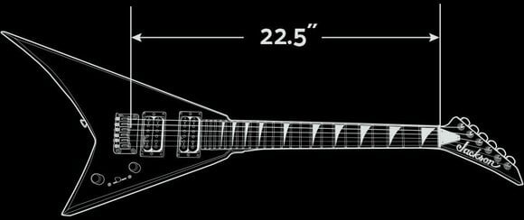 Elektrická kytara Jackson JS1X Rhoads Minion AH FB Satin Black - 6