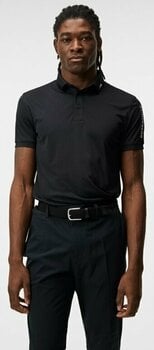 Polo Shirt J.Lindeberg Tour Tech Regular Fit Golf Black XL Polo Shirt - 4