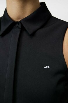 Camiseta polo J.Lindeberg Dena Sleeveless Golf Top Black XL - 2