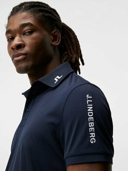 Риза за поло J.Lindeberg Tour Tech Regular Fit Golf JL Navy XL Риза за поло - 2