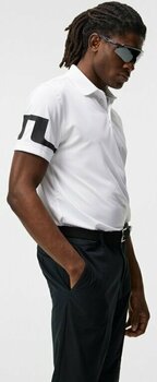 Camiseta polo J.Lindeberg Heath Regular Fit Golf Polo Blanco 2XL Camiseta polo - 2