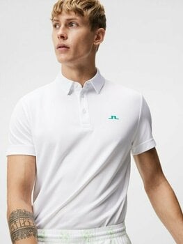 Chemise polo J.Lindeberg Peat Regular Fit Polo White S - 2