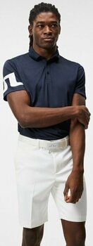 Polo Shirt J.Lindeberg Heath Regular Fit Golf JL Navy S Polo Shirt - 4